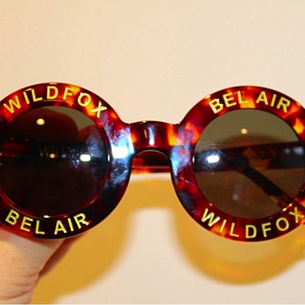 Wildfox Tortoiseshell Round Sunglasses - image 1